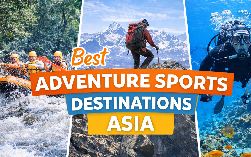 Best adventure sports in Asia