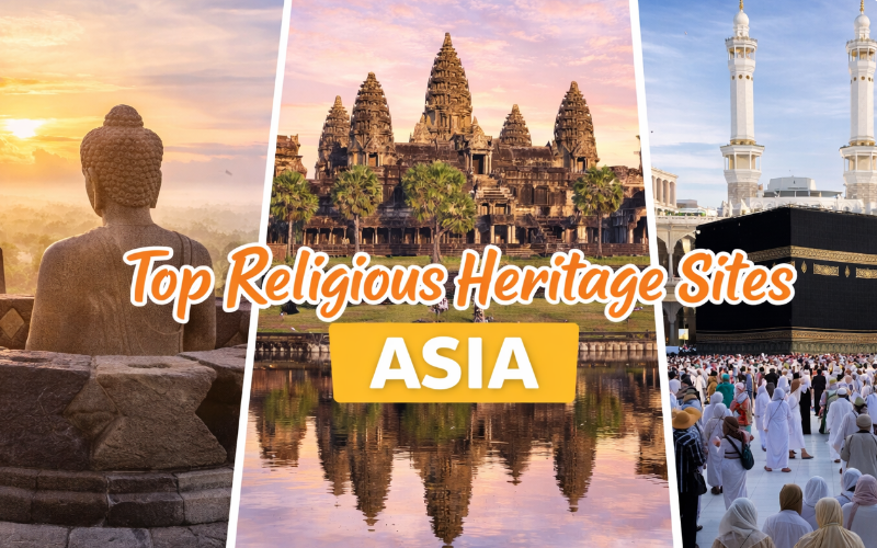 top religious heritage sites Asia