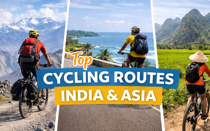 Top Cycling Routes India & Asia