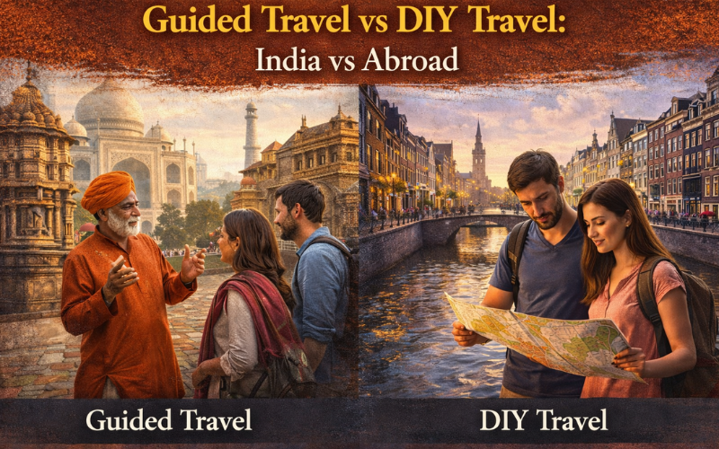 Guided travel vs DIY travel