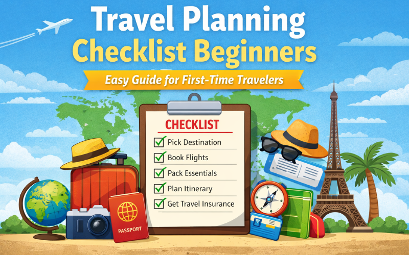 Travel Planning Checklist Beginners