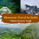 Monsoon travel in India