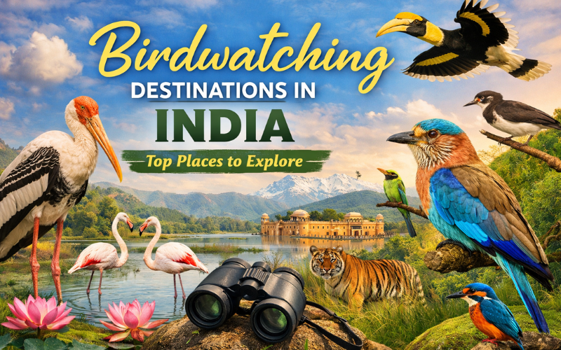 Birdwatching Destinations In India