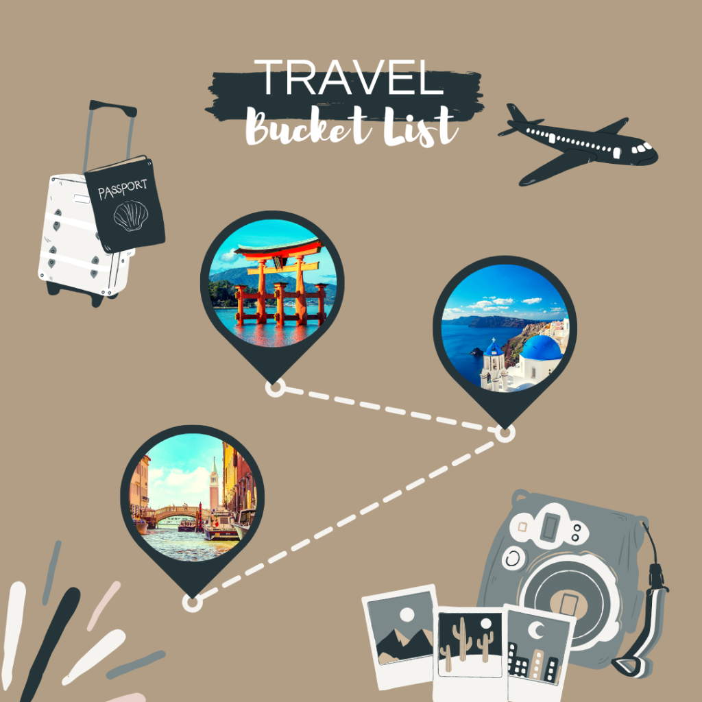 Travel Bucket List: Places to Visit Once