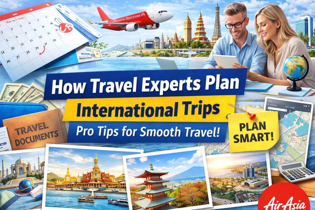 How Travel Experts Plan International Trips