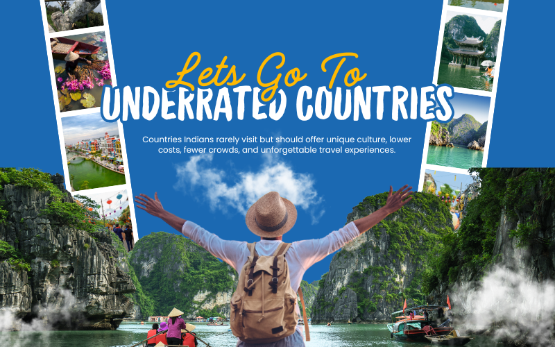 Countries Indians Rarely Visit